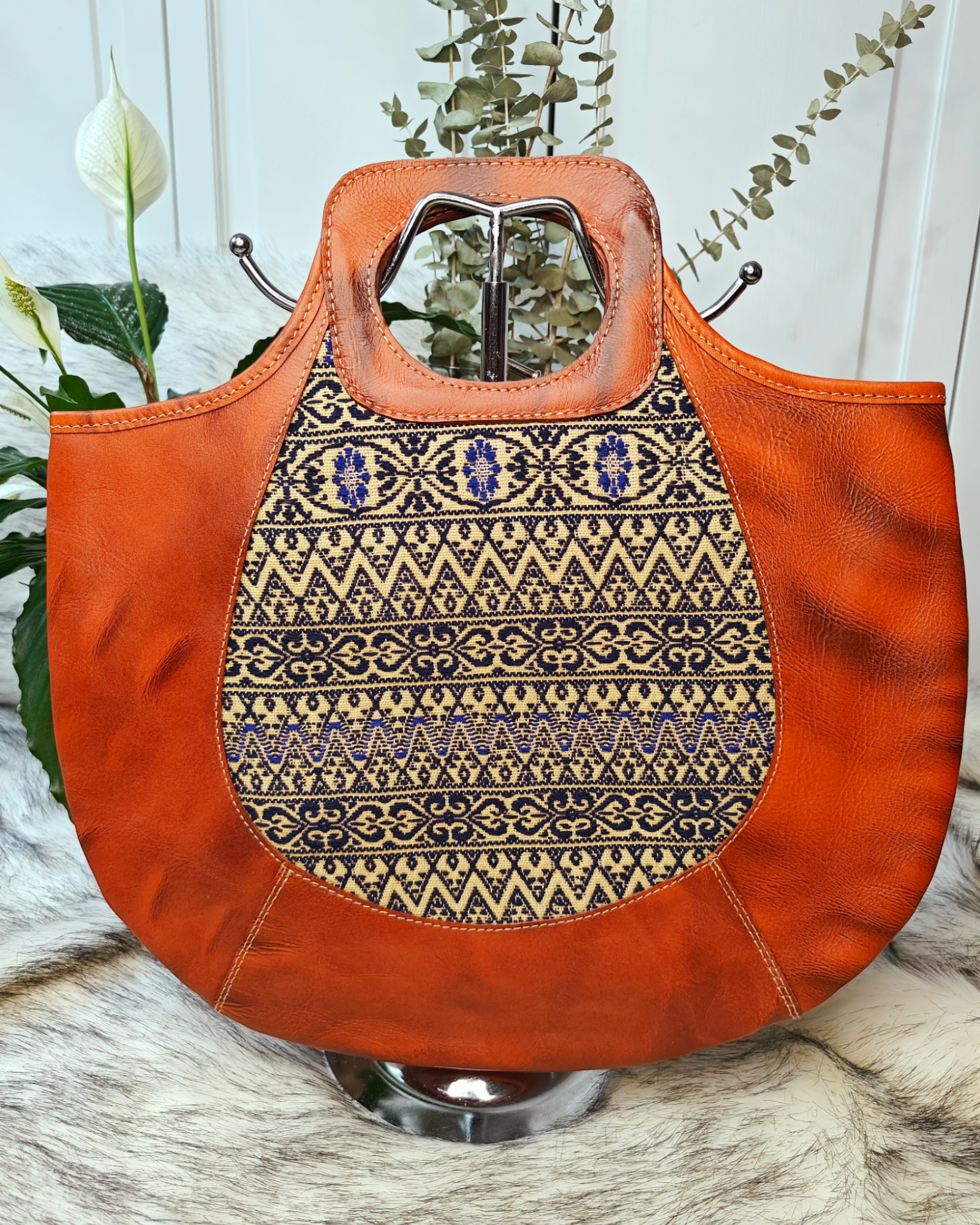 Handcrafted Handled bags - Women HandBag - AURA MAYA - Aura Maya