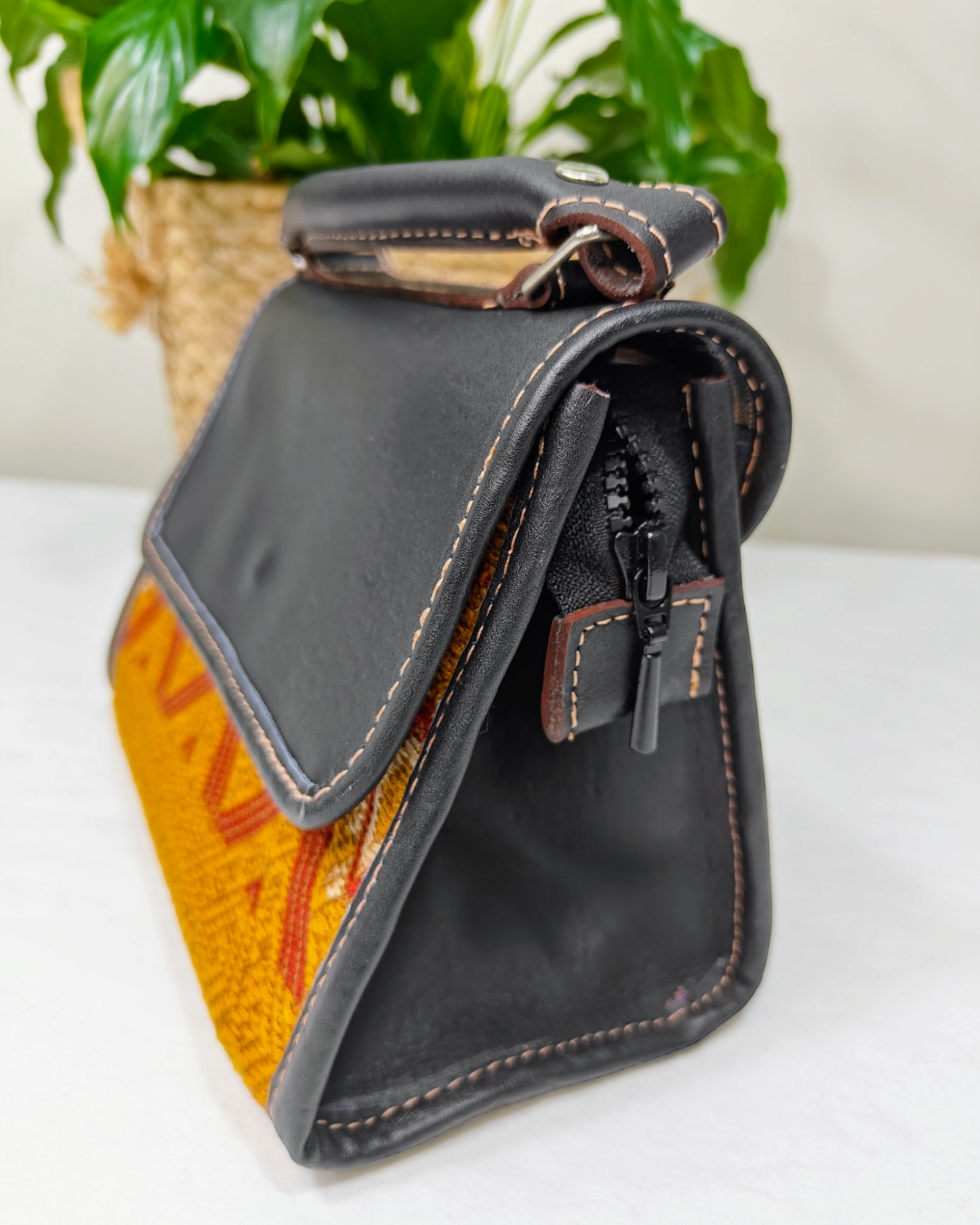 Small Multi pocket Crossbody Bag Pu Leather Textured Bag - Temu