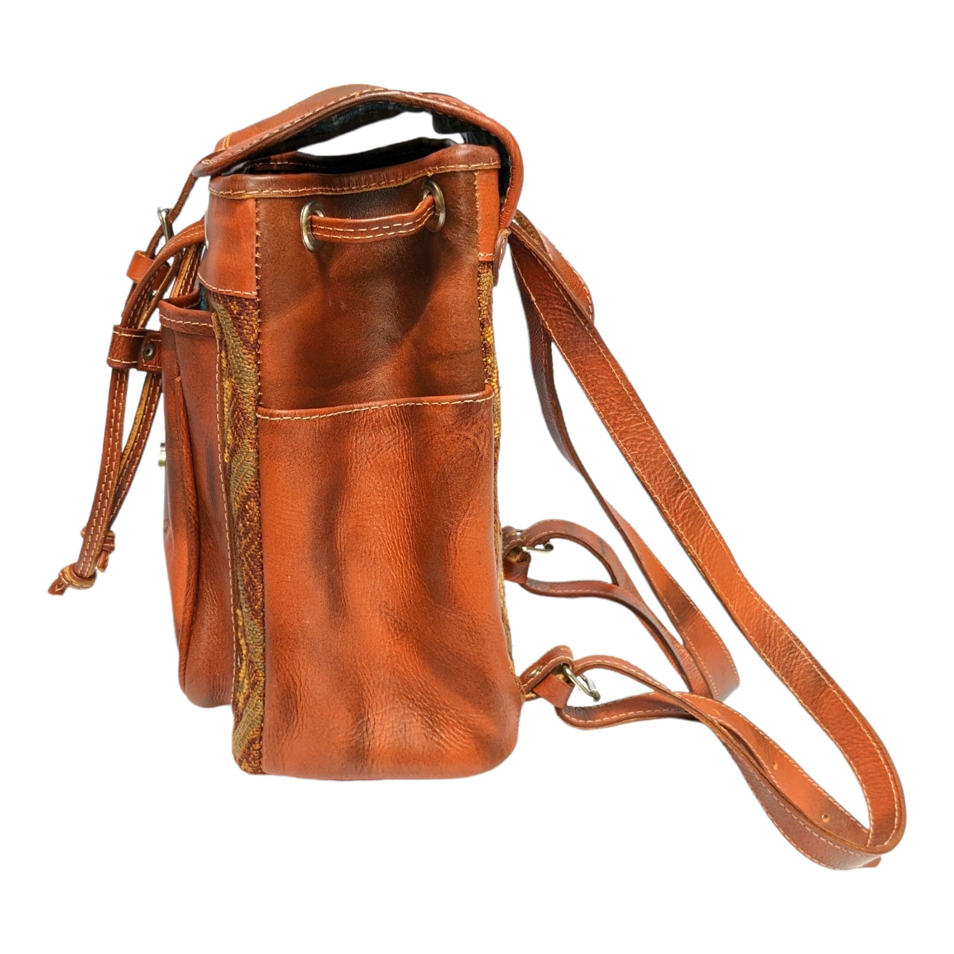 Leather Travel Backpack - Women's Backpack - AURA MAYA - Aura Maya