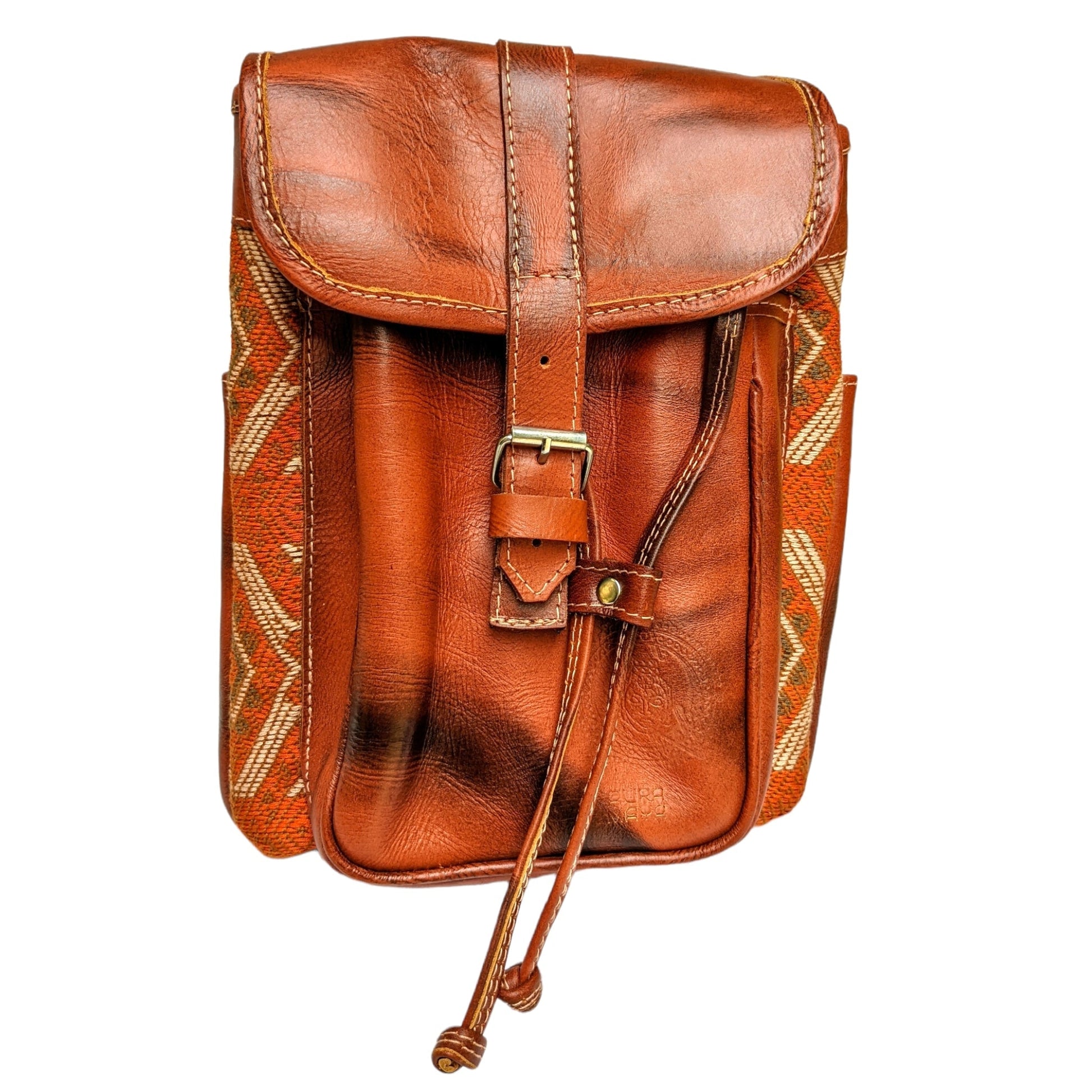 Leather Travel Backpack - Women's Backpack - AURA MAYA - Aura Maya