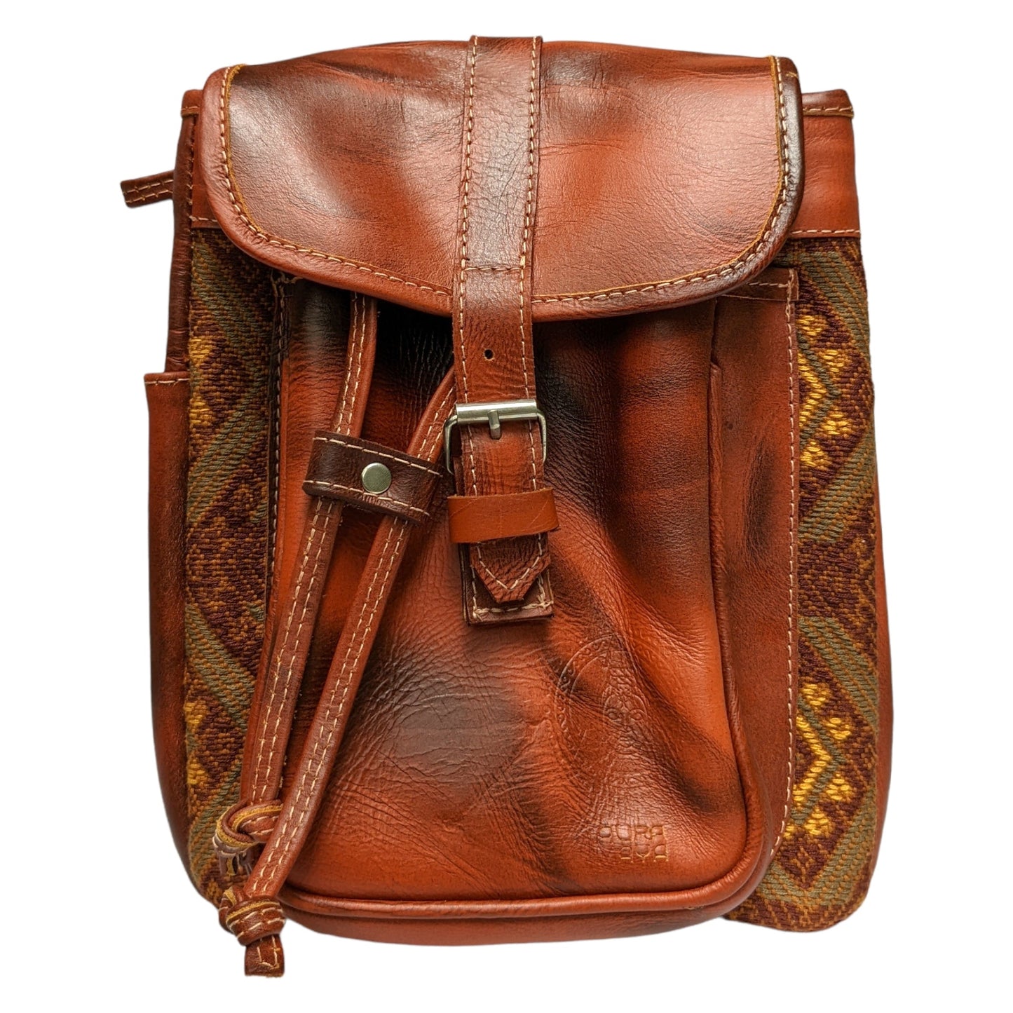 Leather Travel Backpack - Women's Backpack - AURA MAYA - Aura Maya