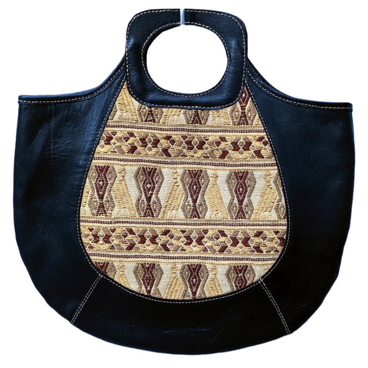 Tribal handled bags For women -Handcrafted ethical handbags - AURA MAYA - Aura Maya