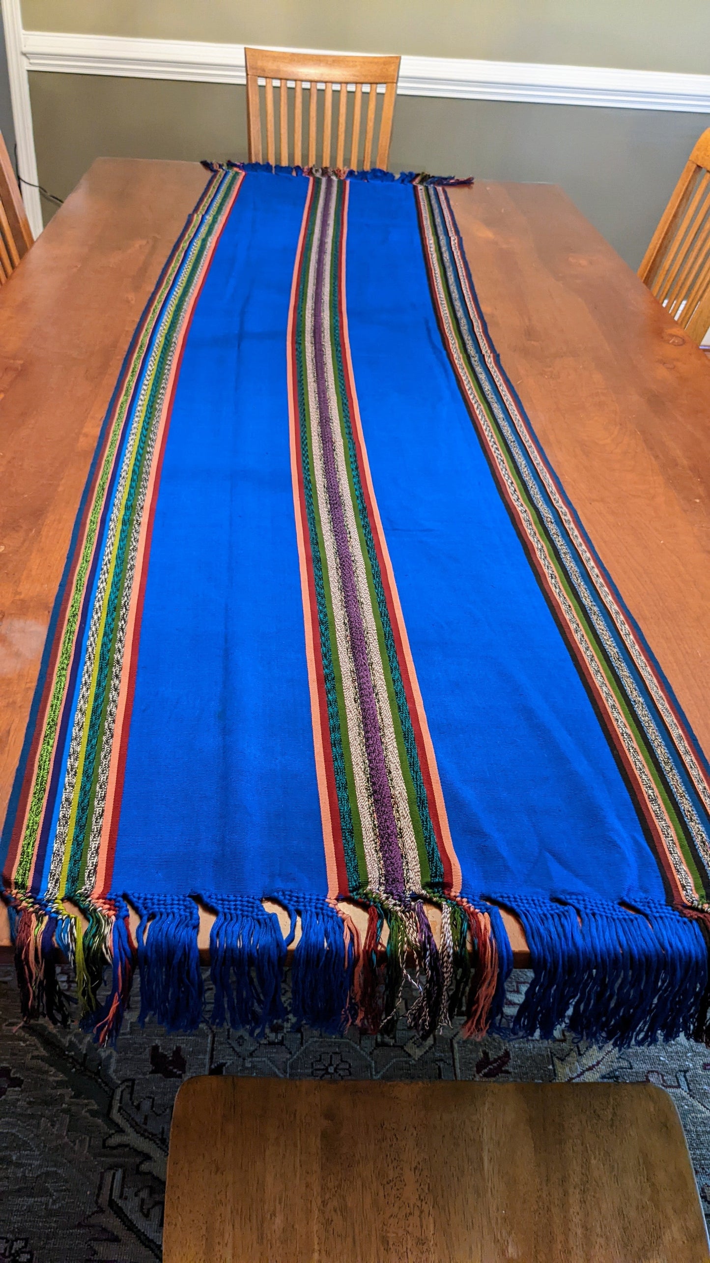 Handmade Table Runners - Guatemalan Fair trade Sustainable textiles -AURA MAYA - Aura Maya