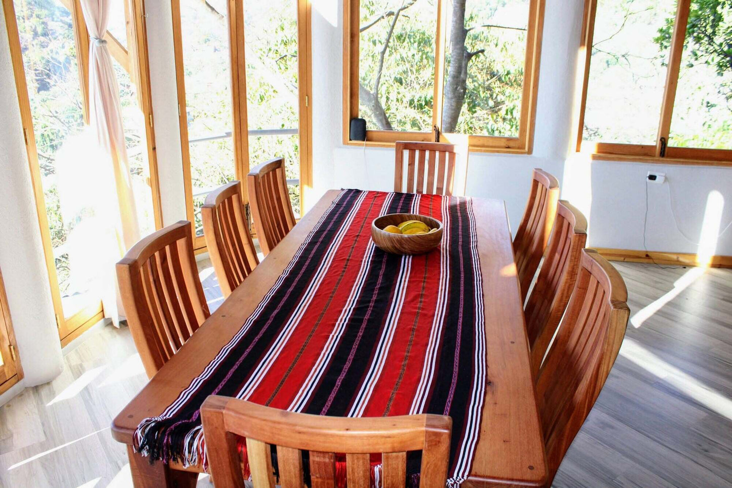 Fair trade table runners - Guatemalan textile - One-of-a-kind Fabrics - AURA MAYA - Aura Maya