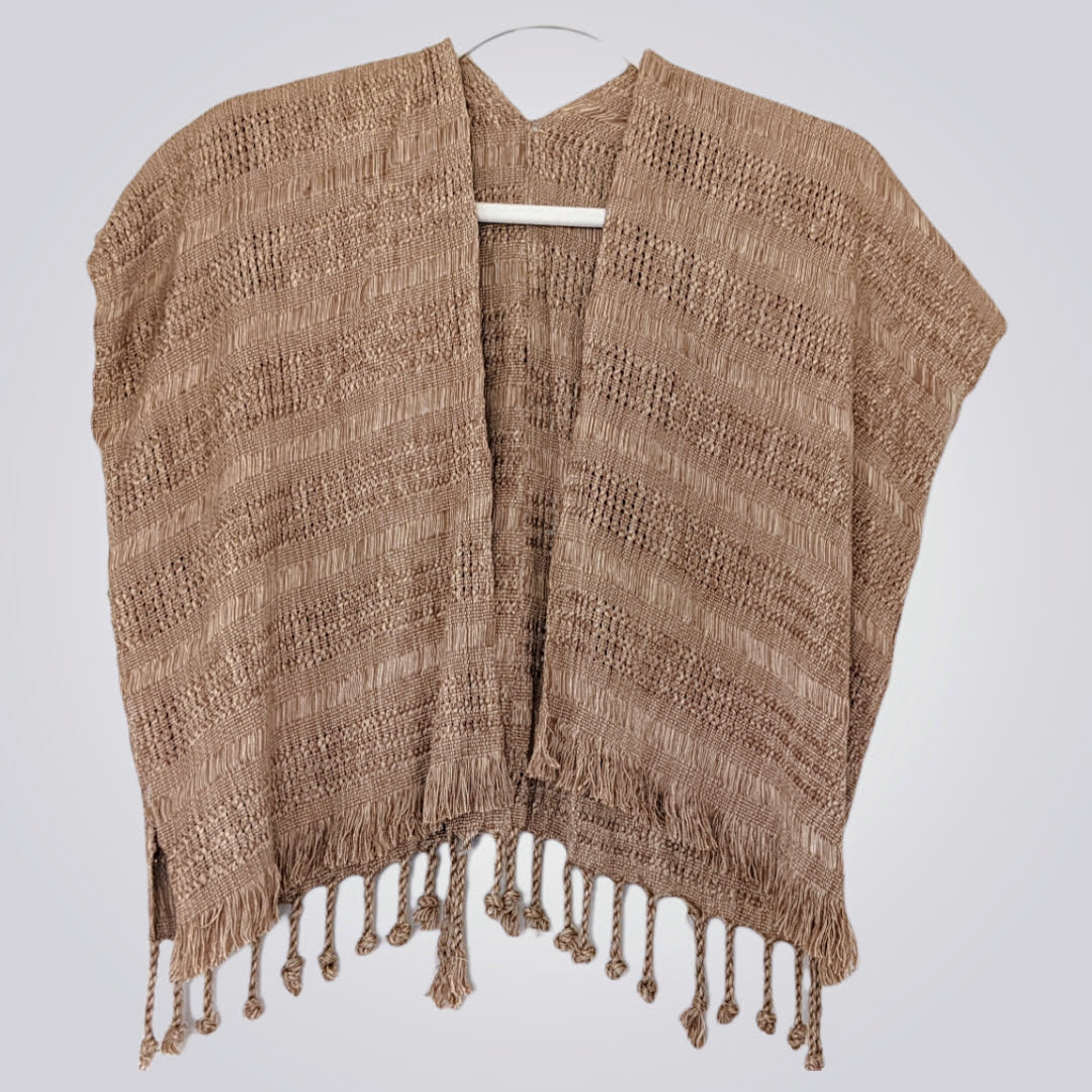 Light Summer Women Vest - Handwoven Textile - AURA MAYA - Aura Maya